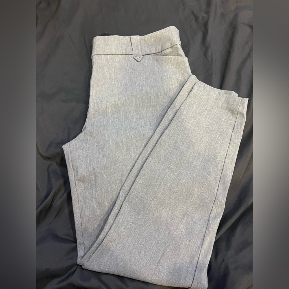 GREY BASIC DRESSY PANTS